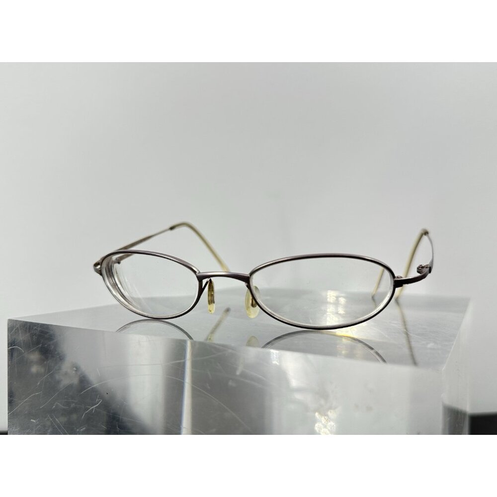 Adidas Eyeglasses A947 40 6057 Kids Gray Metal Full Rim Oval 47-18-130 (LE-3) - Picture 2 of 9